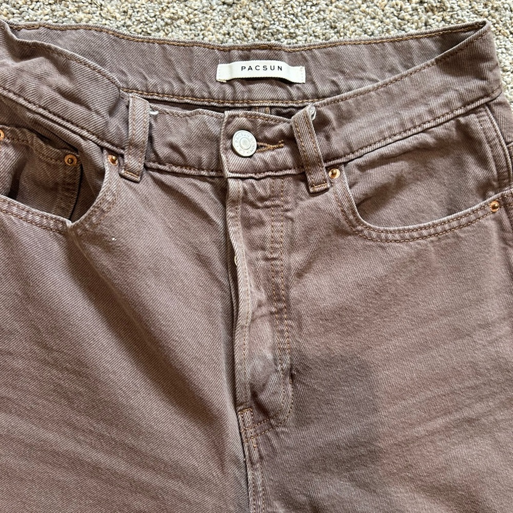 Pacsun Plum Baggy Jeans